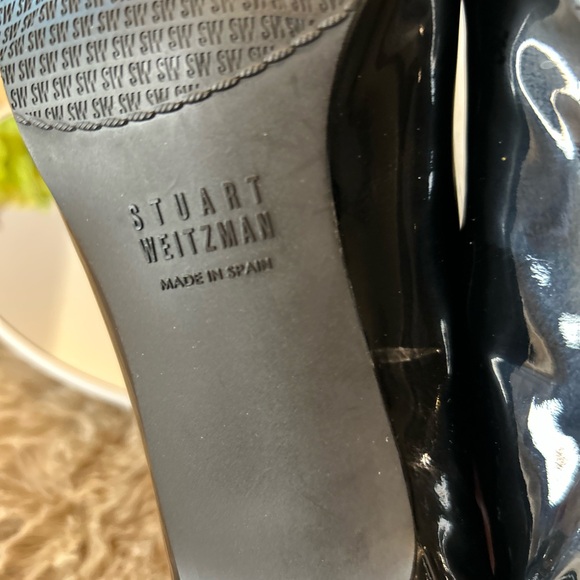 Stuart Weitzman Chicpump Patent Leather Pumps EUC - Picture 4 of 16